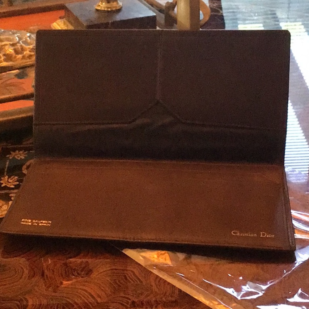 Christian Dior Brown Vintage Wallet